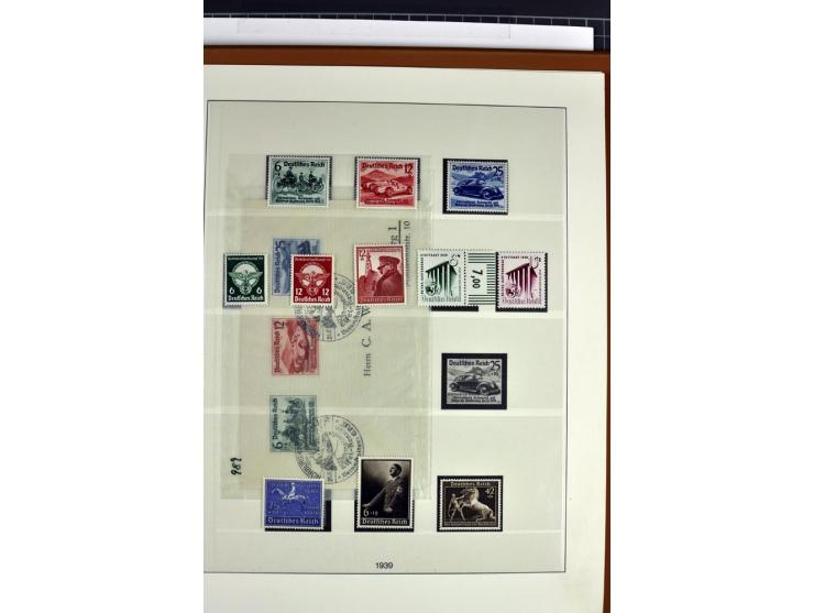 1872/1945, postfrische, ungebrauchte und gestempelte Sammlung mit allen Zeppelinen und Blocks, dazu etwas Besetzung II und Do
