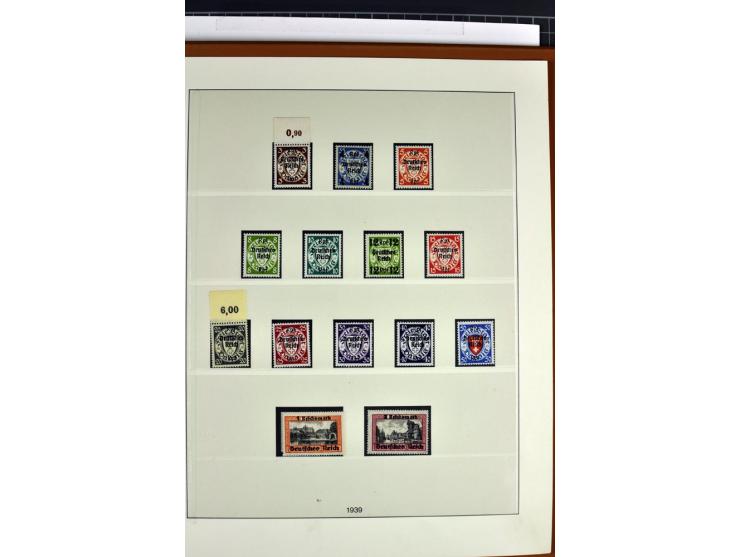 1872/1945, postfrische, ungebrauchte und gestempelte Sammlung mit allen Zeppelinen und Blocks, dazu etwas Besetzung II und Do