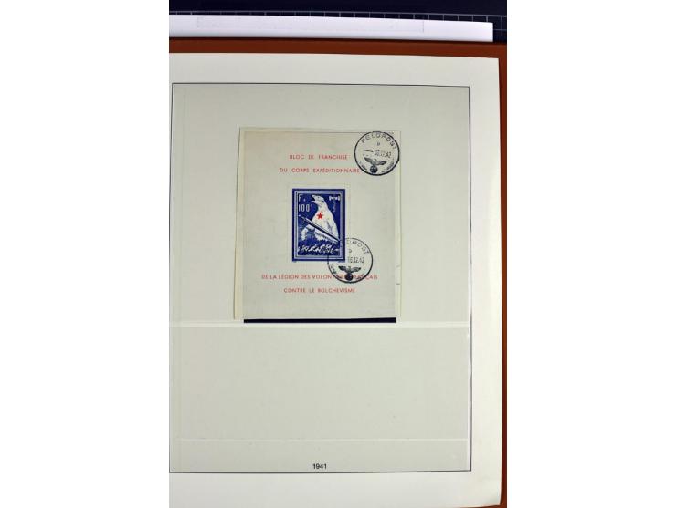 1872/1945, postfrische, ungebrauchte und gestempelte Sammlung mit allen Zeppelinen und Blocks, dazu etwas Besetzung II und Do