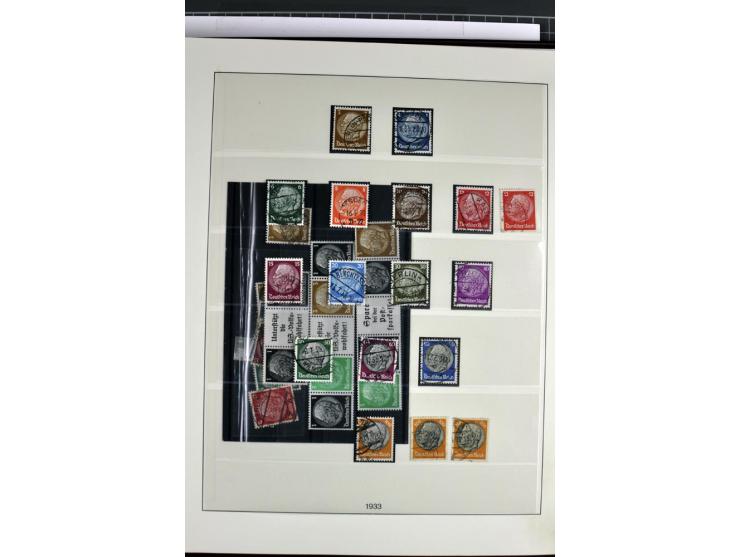 1872/1945, postfrische, ungebrauchte und gestempelte Sammlung mit allen Zeppelinen und Blocks, dazu etwas Besetzung II und Do