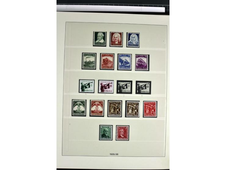 1872/1945, postfrische, ungebrauchte und gestempelte Sammlung mit allen Zeppelinen und Blocks, dazu etwas Besetzung II und Do