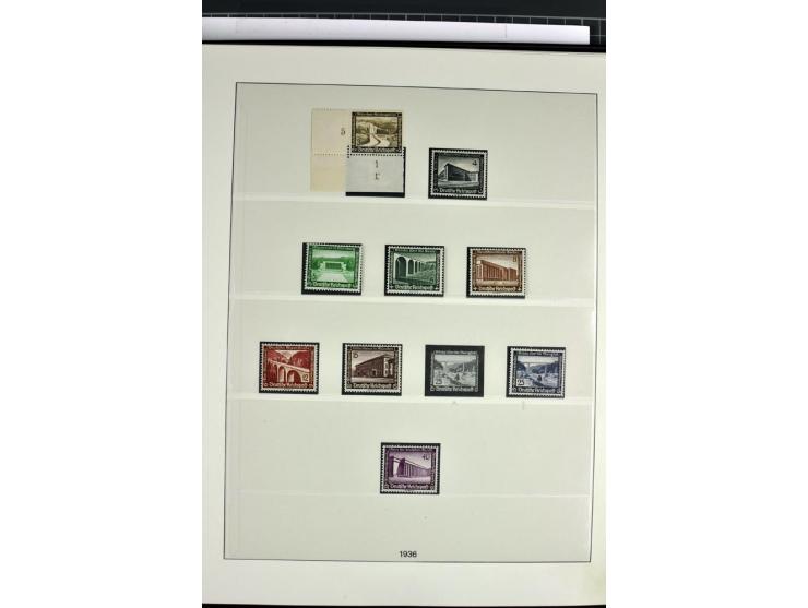 1872/1945, postfrische, ungebrauchte und gestempelte Sammlung mit allen Zeppelinen und Blocks, dazu etwas Besetzung II und Do