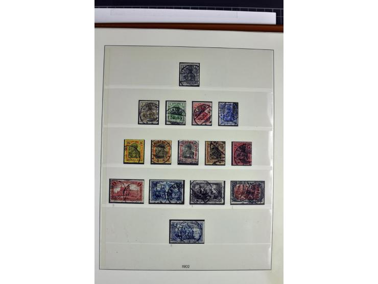1872/1945, postfrische, ungebrauchte und gestempelte Sammlung mit allen Zeppelinen und Blocks, dazu etwas Besetzung II und Do