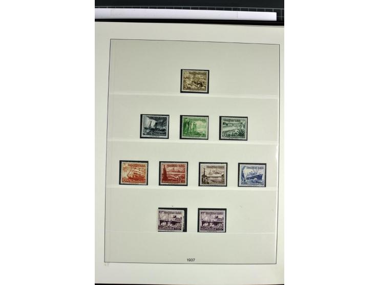 1872/1945, postfrische, ungebrauchte und gestempelte Sammlung mit allen Zeppelinen und Blocks, dazu etwas Besetzung II und Do