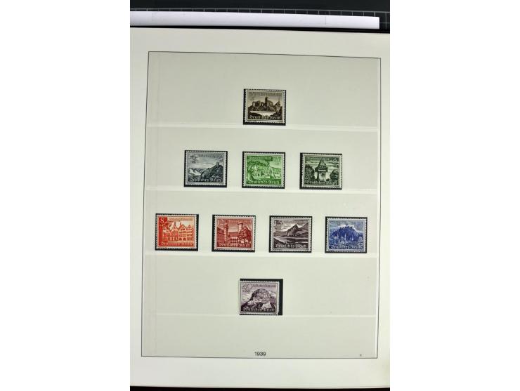 1872/1945, postfrische, ungebrauchte und gestempelte Sammlung mit allen Zeppelinen und Blocks, dazu etwas Besetzung II und Do