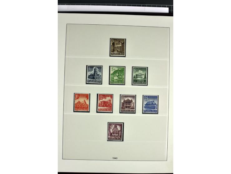 1872/1945, postfrische, ungebrauchte und gestempelte Sammlung mit allen Zeppelinen und Blocks, dazu etwas Besetzung II und Do