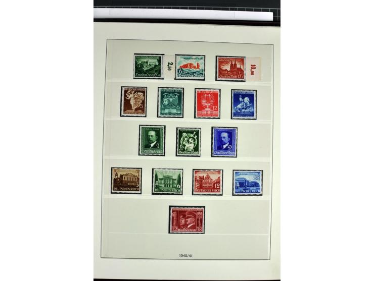 1872/1945, postfrische, ungebrauchte und gestempelte Sammlung mit allen Zeppelinen und Blocks, dazu etwas Besetzung II und Do
