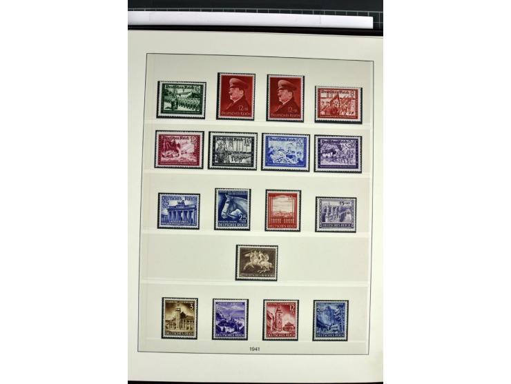1872/1945, postfrische, ungebrauchte und gestempelte Sammlung mit allen Zeppelinen und Blocks, dazu etwas Besetzung II und Do