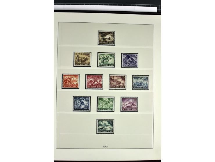 1872/1945, postfrische, ungebrauchte und gestempelte Sammlung mit allen Zeppelinen und Blocks, dazu etwas Besetzung II und Do
