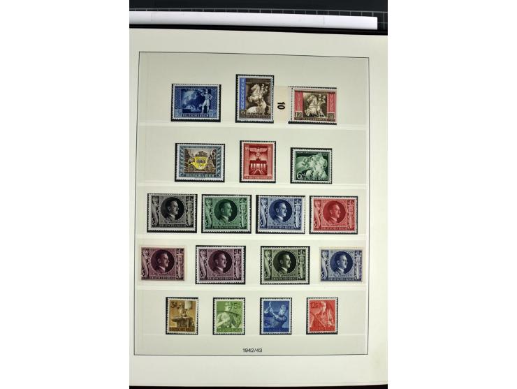 1872/1945, postfrische, ungebrauchte und gestempelte Sammlung mit allen Zeppelinen und Blocks, dazu etwas Besetzung II und Do