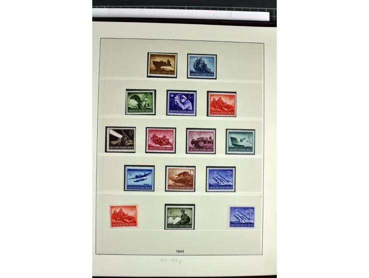 1872/1945, postfrische, ungebrauchte und gestempelte Sammlung mit allen Zeppelinen und Blocks, dazu etwas Besetzung II und Do