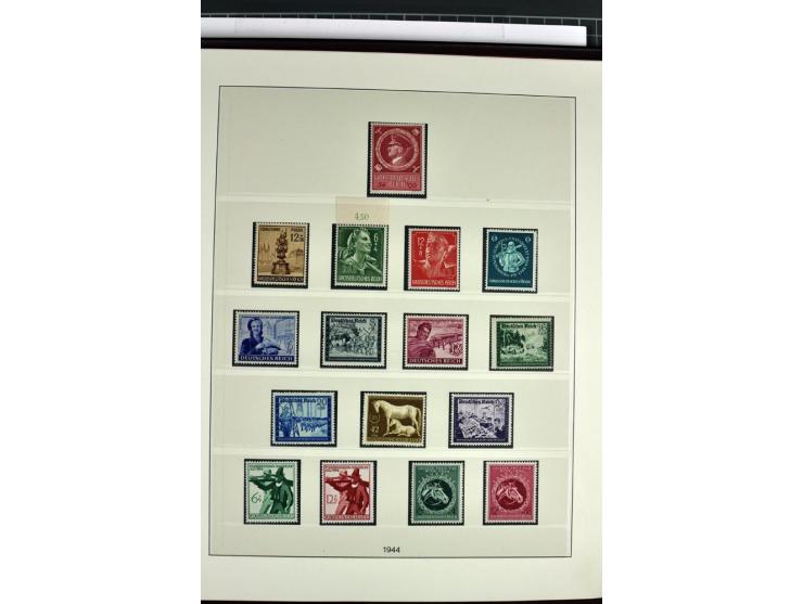 1872/1945, postfrische, ungebrauchte und gestempelte Sammlung mit allen Zeppelinen und Blocks, dazu etwas Besetzung II und Do