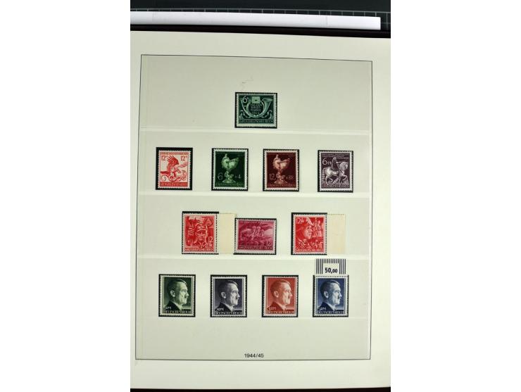 1872/1945, postfrische, ungebrauchte und gestempelte Sammlung mit allen Zeppelinen und Blocks, dazu etwas Besetzung II und Do