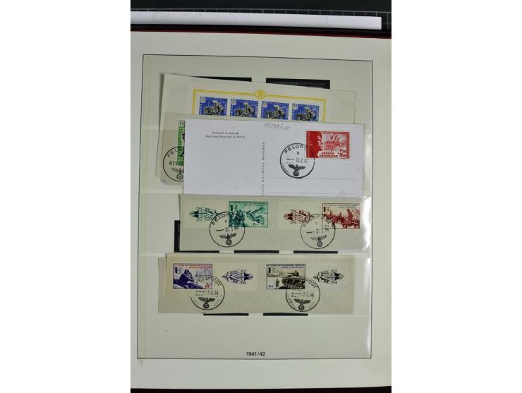 1872/1945, postfrische, ungebrauchte und gestempelte Sammlung mit allen Zeppelinen und Blocks, dazu etwas Besetzung II und Do