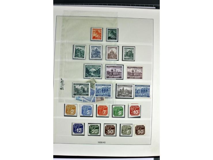 1872/1945, postfrische, ungebrauchte und gestempelte Sammlung mit allen Zeppelinen und Blocks, dazu etwas Besetzung II und Do