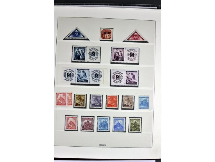 1872/1945, postfrische, ungebrauchte und gestempelte Sammlung mit allen Zeppelinen und Blocks, dazu etwas Besetzung II und Do