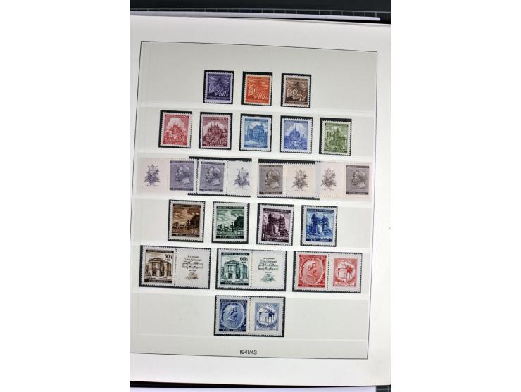 1872/1945, postfrische, ungebrauchte und gestempelte Sammlung mit allen Zeppelinen und Blocks, dazu etwas Besetzung II und Do