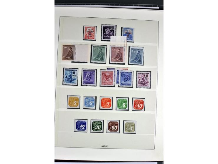 1872/1945, postfrische, ungebrauchte und gestempelte Sammlung mit allen Zeppelinen und Blocks, dazu etwas Besetzung II und Do