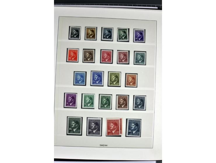 1872/1945, postfrische, ungebrauchte und gestempelte Sammlung mit allen Zeppelinen und Blocks, dazu etwas Besetzung II und Do