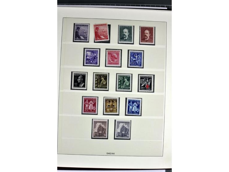 1872/1945, postfrische, ungebrauchte und gestempelte Sammlung mit allen Zeppelinen und Blocks, dazu etwas Besetzung II und Do