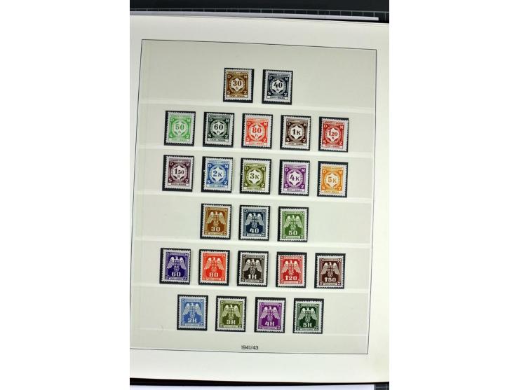 1872/1945, postfrische, ungebrauchte und gestempelte Sammlung mit allen Zeppelinen und Blocks, dazu etwas Besetzung II und Do