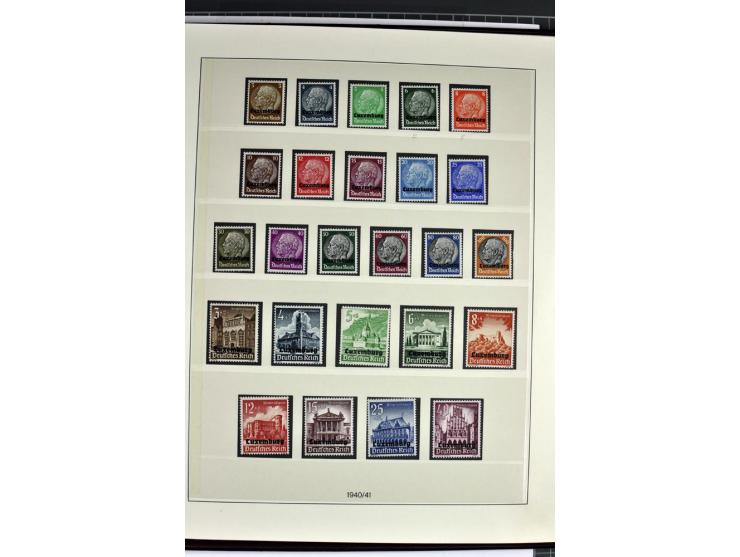 1872/1945, postfrische, ungebrauchte und gestempelte Sammlung mit allen Zeppelinen und Blocks, dazu etwas Besetzung II und Do