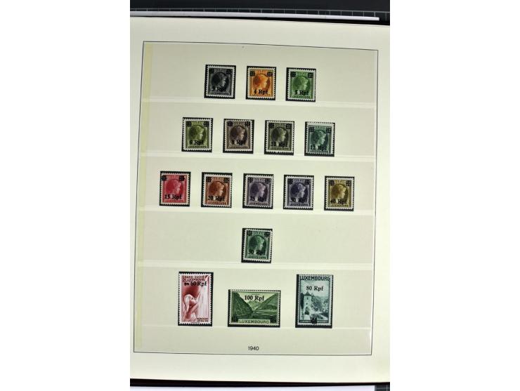 1872/1945, postfrische, ungebrauchte und gestempelte Sammlung mit allen Zeppelinen und Blocks, dazu etwas Besetzung II und Do