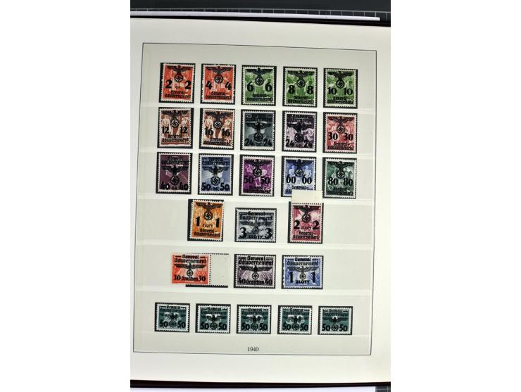 1872/1945, postfrische, ungebrauchte und gestempelte Sammlung mit allen Zeppelinen und Blocks, dazu etwas Besetzung II und Do