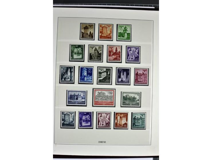 1872/1945, postfrische, ungebrauchte und gestempelte Sammlung mit allen Zeppelinen und Blocks, dazu etwas Besetzung II und Do