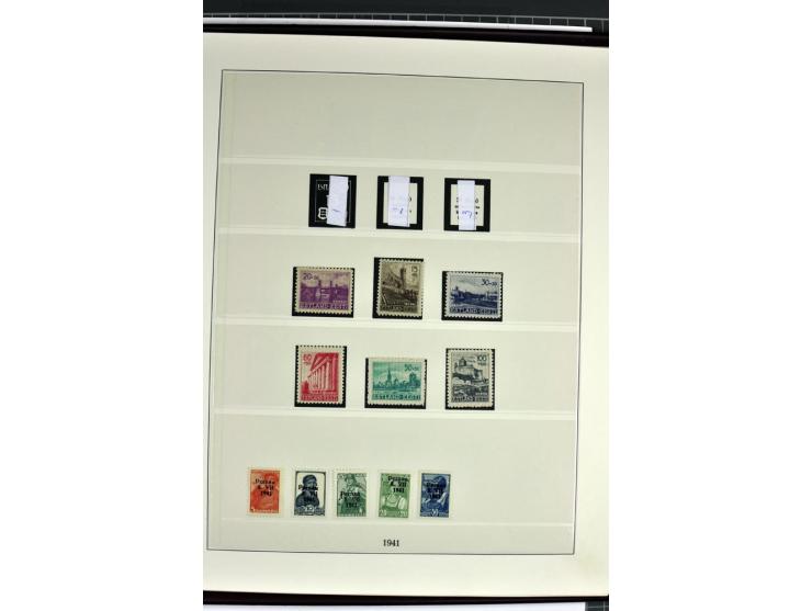 1872/1945, postfrische, ungebrauchte und gestempelte Sammlung mit allen Zeppelinen und Blocks, dazu etwas Besetzung II und Do