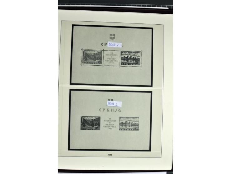 1872/1945, postfrische, ungebrauchte und gestempelte Sammlung mit allen Zeppelinen und Blocks, dazu etwas Besetzung II und Do