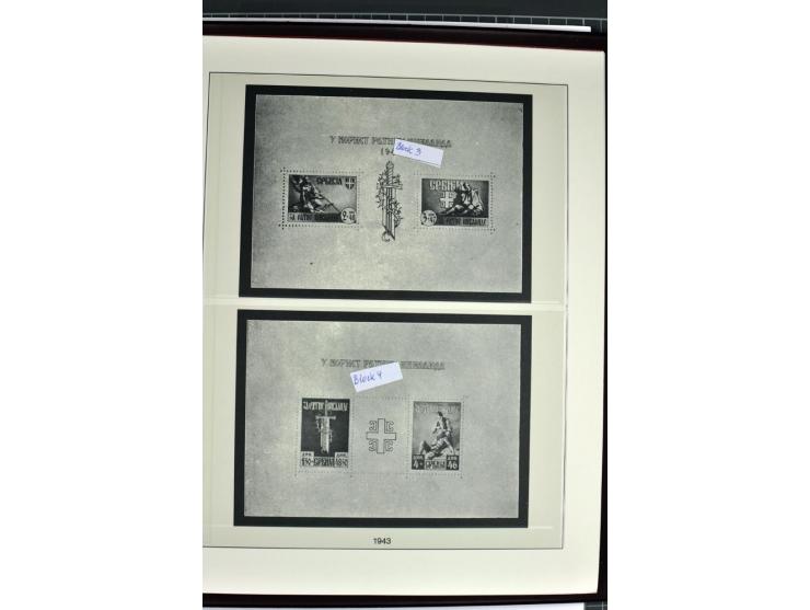 1872/1945, postfrische, ungebrauchte und gestempelte Sammlung mit allen Zeppelinen und Blocks, dazu etwas Besetzung II und Do