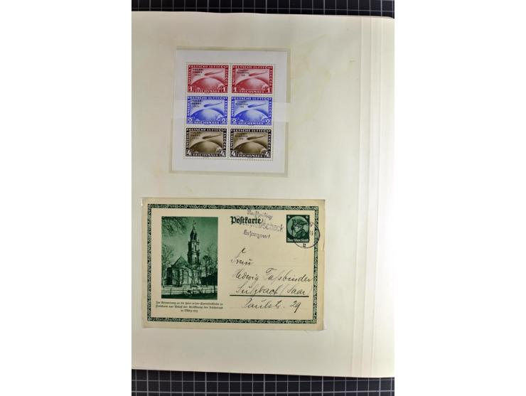 1872/1945, vorwiegend gestempelte Sammlung, beginnend mit schönem Brustschildteil, danach mit einigen besseren u.a. Mi.-Nr. 6