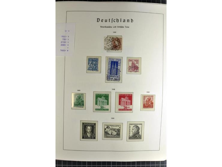 1872/1945, vorwiegend gestempelte Sammlung, beginnend mit schönem Brustschildteil, danach mit einigen besseren u.a. Mi.-Nr. 6