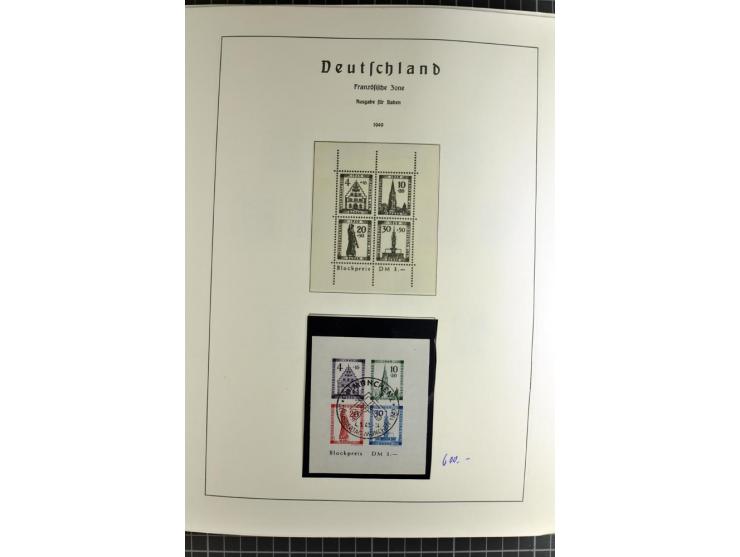 1872/1945, vorwiegend gestempelte Sammlung, beginnend mit schönem Brustschildteil, danach mit einigen besseren u.a. Mi.-Nr. 6