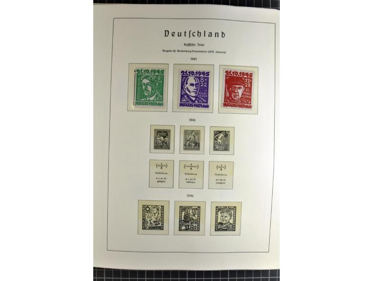 1872/1945, vorwiegend gestempelte Sammlung, beginnend mit schönem Brustschildteil, danach mit einigen besseren u.a. Mi.-Nr. 6