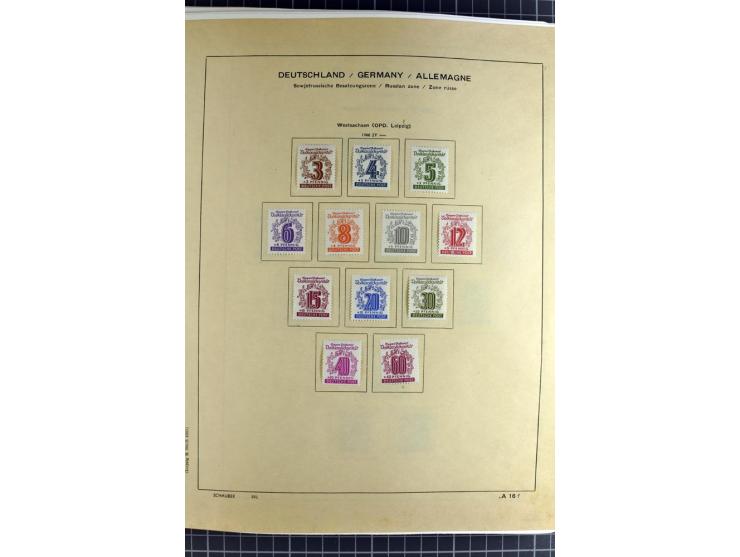 1872/1945, vorwiegend gestempelte Sammlung, beginnend mit schönem Brustschildteil, danach mit einigen besseren u.a. Mi.-Nr. 6