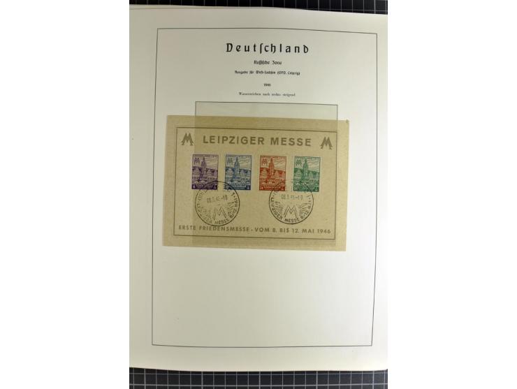1872/1945, vorwiegend gestempelte Sammlung, beginnend mit schönem Brustschildteil, danach mit einigen besseren u.a. Mi.-Nr. 6