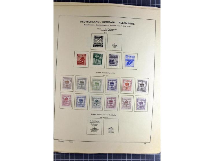 1872/1945, vorwiegend gestempelte Sammlung, beginnend mit schönem Brustschildteil, danach mit einigen besseren u.a. Mi.-Nr. 6