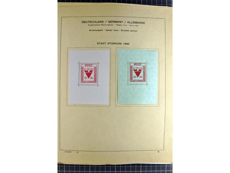 1872/1945, vorwiegend gestempelte Sammlung, beginnend mit schönem Brustschildteil, danach mit einigen besseren u.a. Mi.-Nr. 6