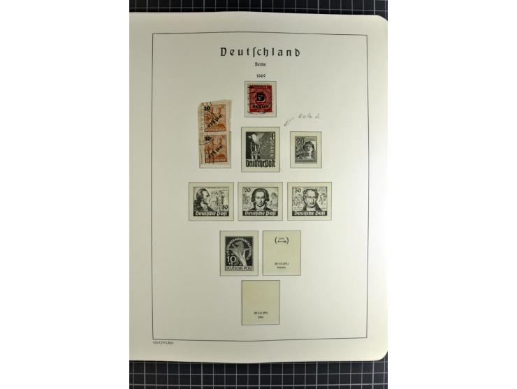 1872/1945, vorwiegend gestempelte Sammlung, beginnend mit schönem Brustschildteil, danach mit einigen besseren u.a. Mi.-Nr. 6