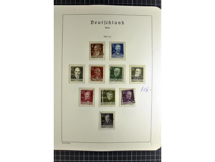 1872/1945, vorwiegend gestempelte Sammlung, beginnend mit schönem Brustschildteil, danach mit einigen besseren u.a. Mi.-Nr. 6