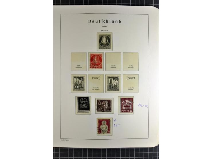 1872/1945, vorwiegend gestempelte Sammlung, beginnend mit schönem Brustschildteil, danach mit einigen besseren u.a. Mi.-Nr. 6