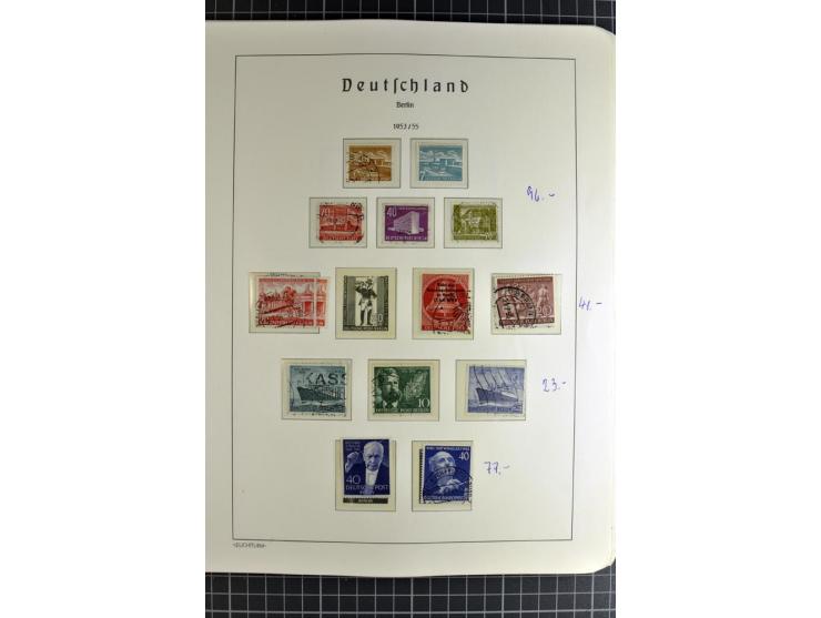 1872/1945, vorwiegend gestempelte Sammlung, beginnend mit schönem Brustschildteil, danach mit einigen besseren u.a. Mi.-Nr. 6