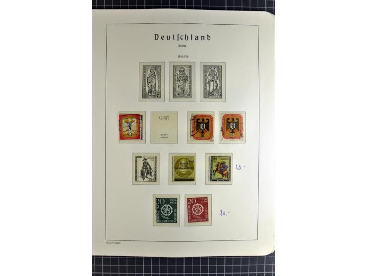 1872/1945, vorwiegend gestempelte Sammlung, beginnend mit schönem Brustschildteil, danach mit einigen besseren u.a. Mi.-Nr. 6