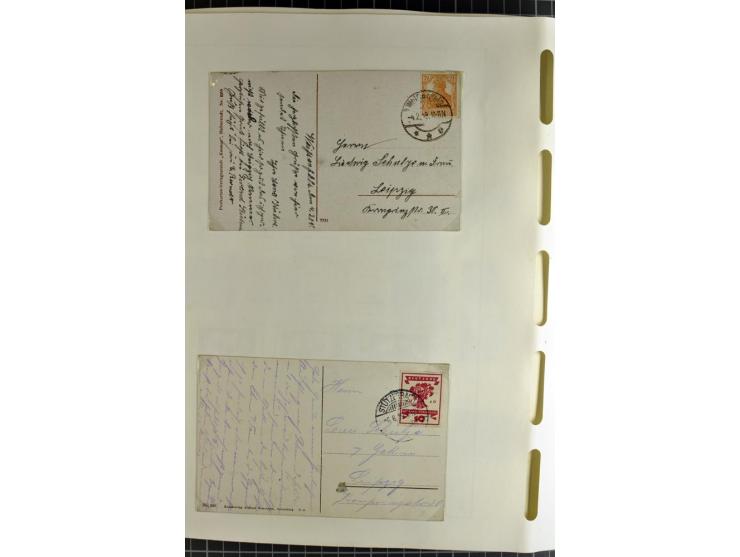 1872/1945, vorwiegend gestempelte Sammlung, beginnend mit schönem Brustschildteil, danach mit einigen besseren u.a. Mi.-Nr. 6