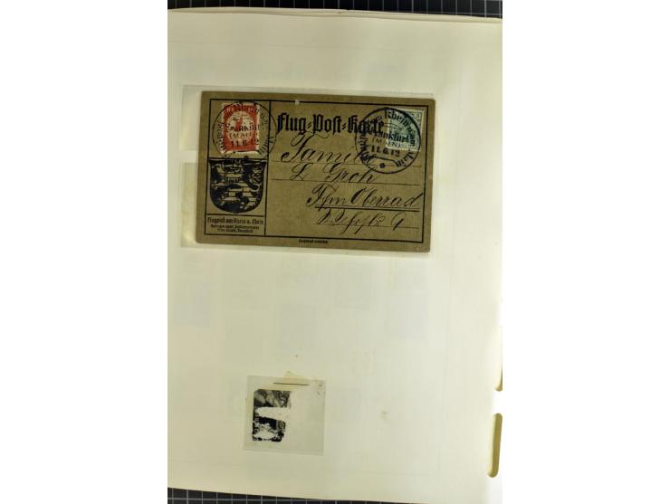 1872/1945, vorwiegend gestempelte Sammlung, beginnend mit schönem Brustschildteil, danach mit einigen besseren u.a. Mi.-Nr. 6
