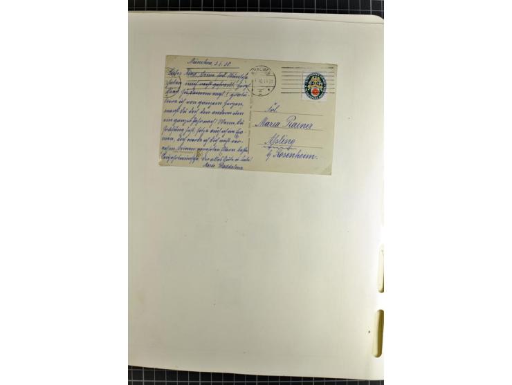 1872/1945, vorwiegend gestempelte Sammlung, beginnend mit schönem Brustschildteil, danach mit einigen besseren u.a. Mi.-Nr. 6