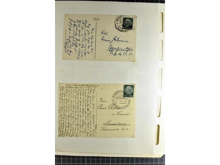 1872/1945, vorwiegend gestempelte Sammlung, beginnend mit schönem Brustschildteil, danach mit einigen besseren u.a. Mi.-Nr. 6