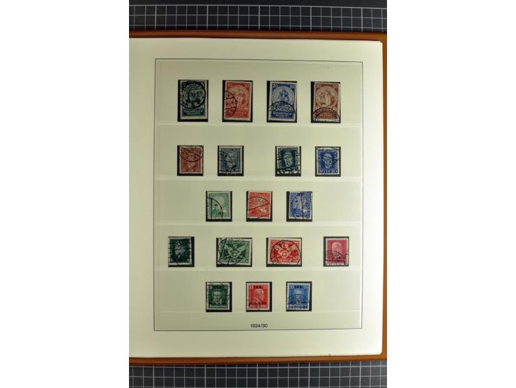 1872/1945, postfrische, ungebrauchte und gestempelte Sammlung mit u.a. Mi.-Nr. 66, 438-39, 458 auf Brief, 496 und 197 zusamme